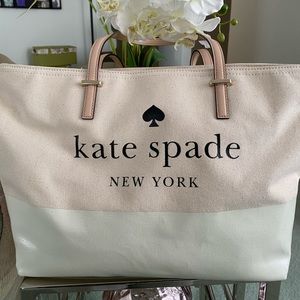 Kate Spade Large Canvas Tote
